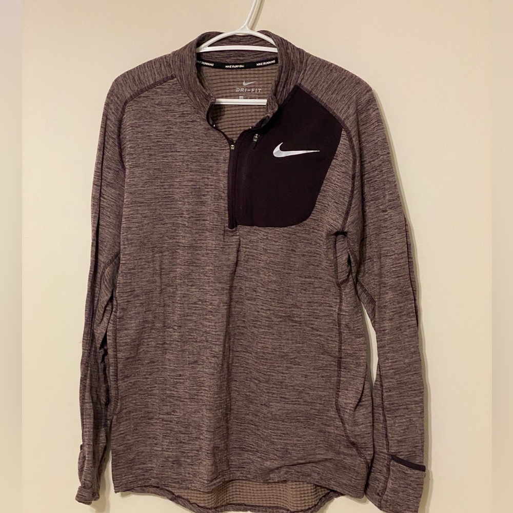 Nike 1/4 zip warm running long sleeve men's